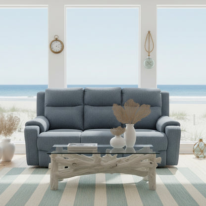 Contour Reclining Sofa, Console Loveseat