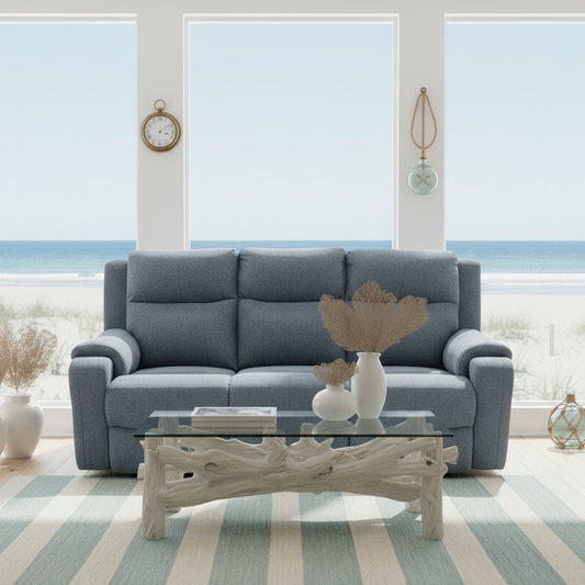 Contour Reclining Sofa, Console Loveseat