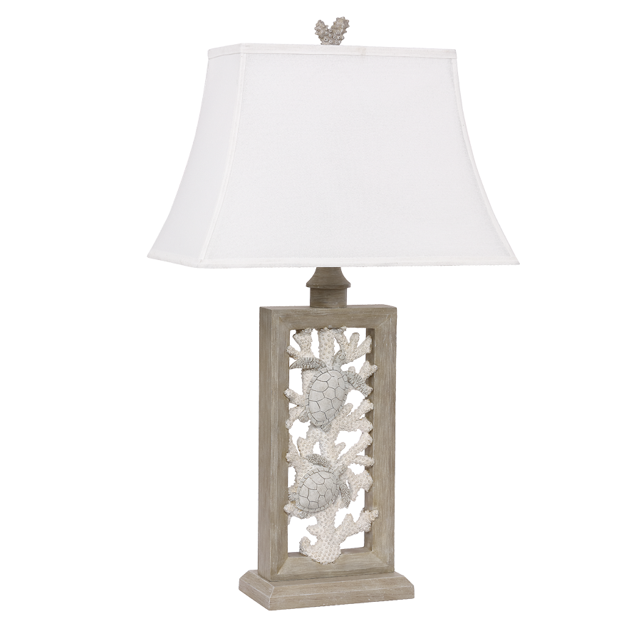 Turtle & Coral Lamp