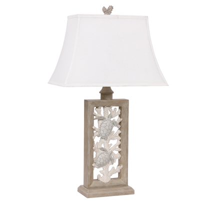 Turtle & Coral Lamp