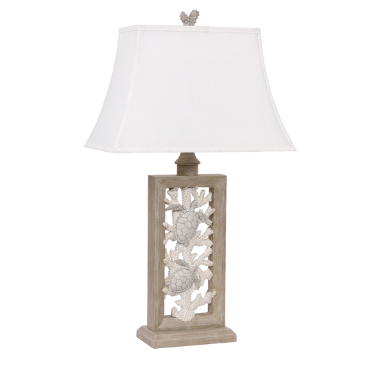 Turtle & Coral Lamp