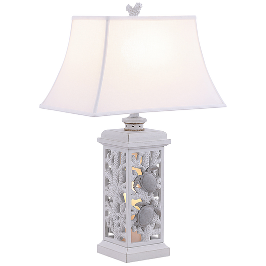 Turtle & Starfish Lamp with Nightlight
