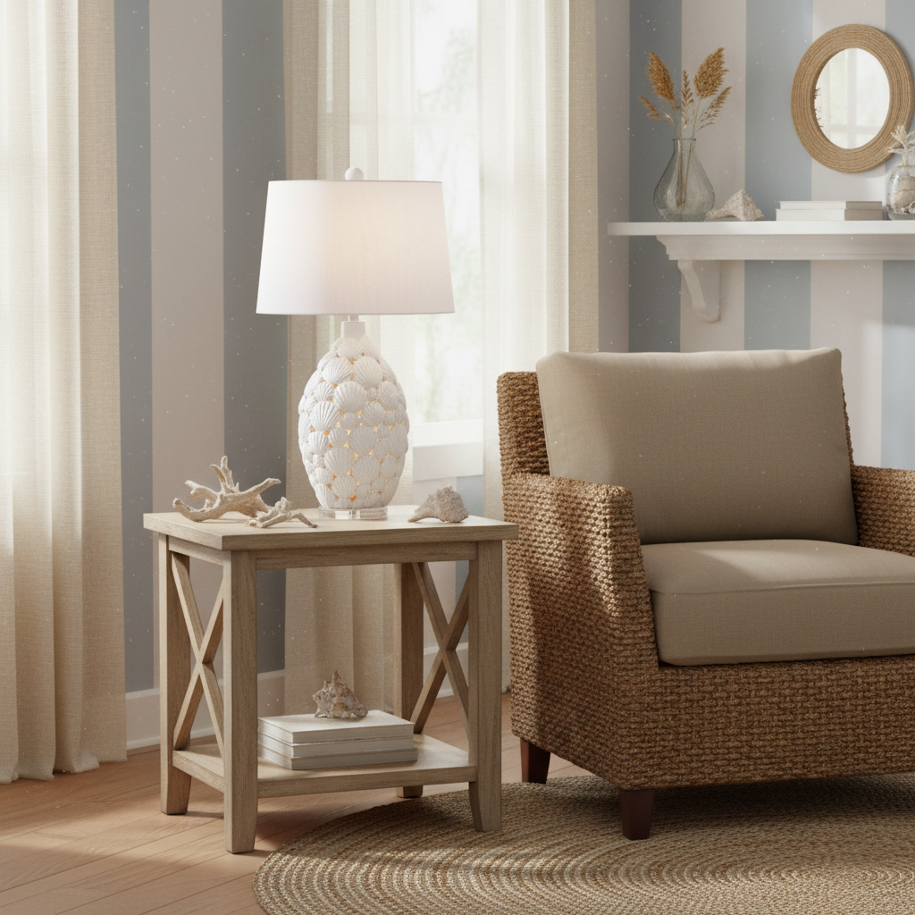 Scallop Lamp