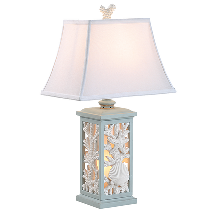 Coral & Shell Lamp
