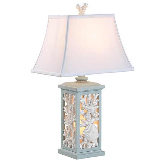 Coral & Shell Lamp