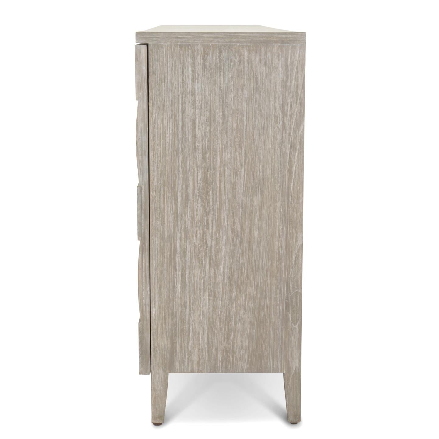 Wooden Weave Console