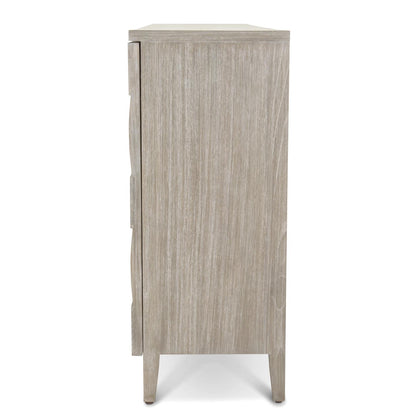 Wooden Weave Console