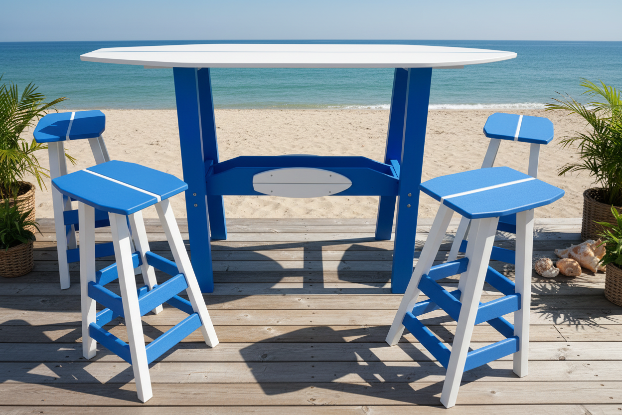 6’ Surf Bar Table Set