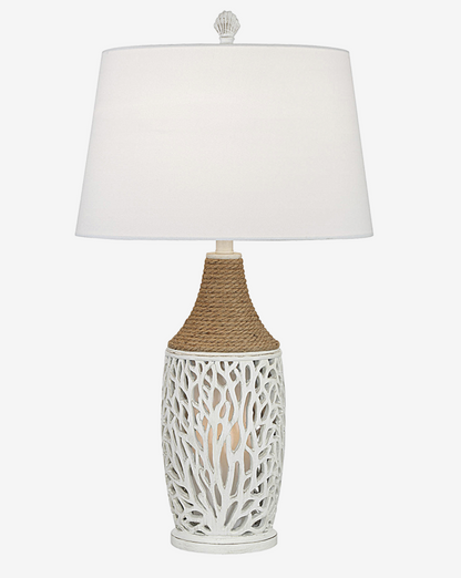 Sea Coral Table Lamp with Night Light