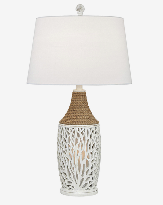 Sea Coral Table Lamp with Night Light