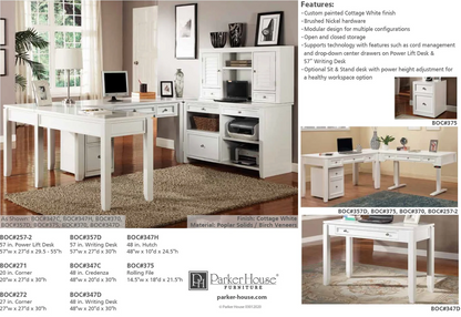 Boca 57" Writing Desk
