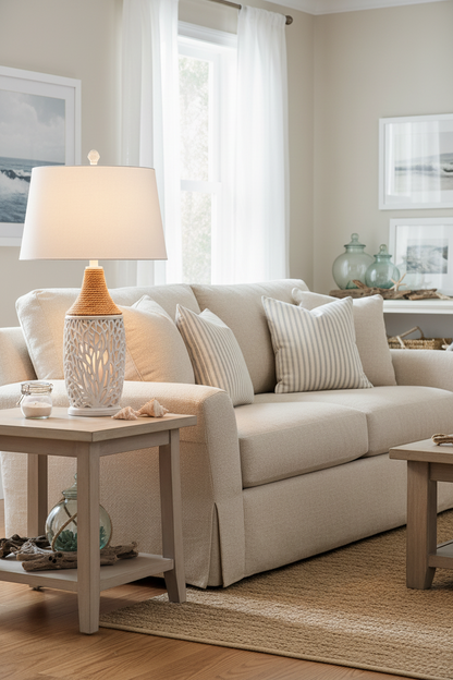 Sea Coral Table Lamp with Night Light