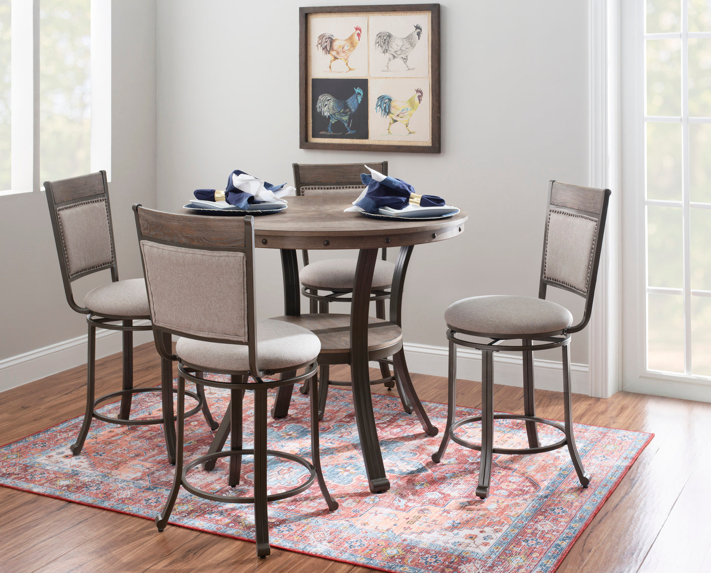 Franklin Counter Height Table Set