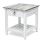 Picket Fence End Table