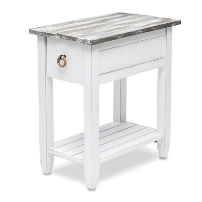 Picket Fence Chairside Table