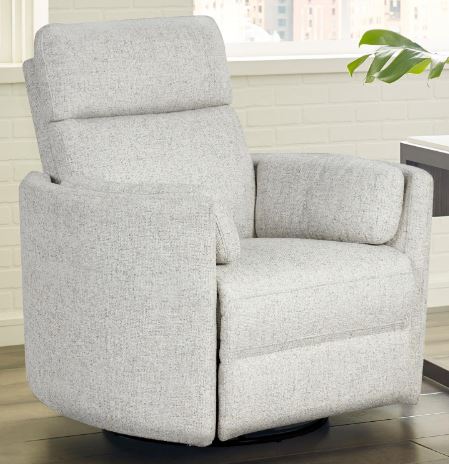 Radius Natural Beauty Quartz Power Reclining Swivel Glider