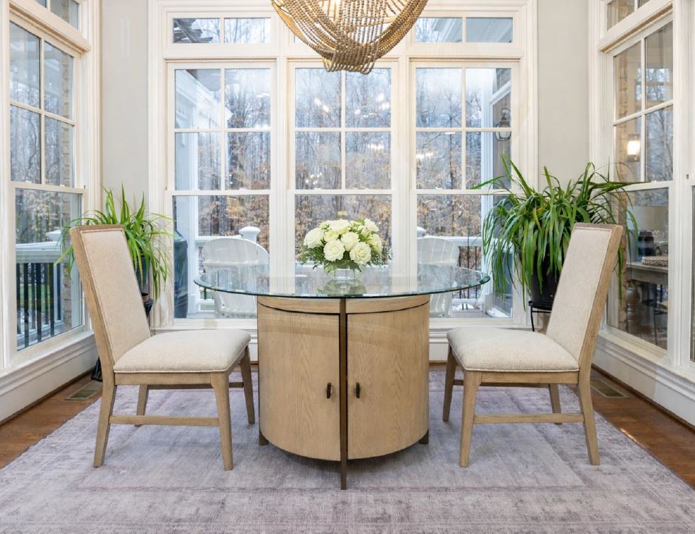 Rio Vista 5 Piece Round Table Set