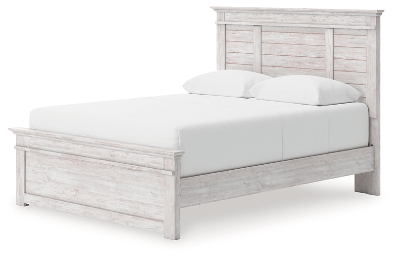 Makidern Queen Panel Storage Bed