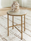 Alben Round End Table