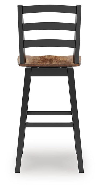 Wildenauer Tall Swivel Barstool (2/CN)