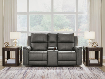 Bleckley PWR REC Loveseat/CON/ADJ HDRST