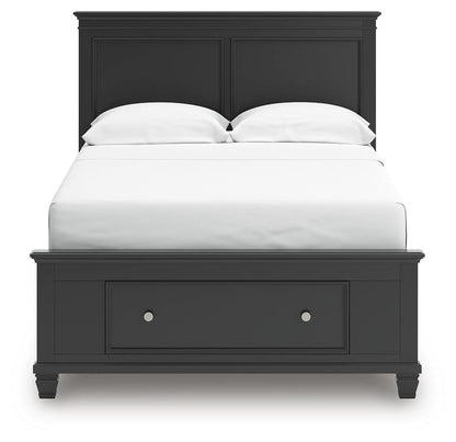 Lanolee Full Panel Storage Bed