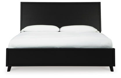 Danziar Queen Panel Bed, Dresser, Mirror and Nightstand