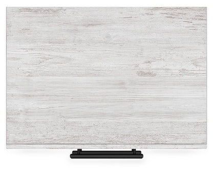Cayboni Full Panel Bed with Mirrored Dresser and Nightstand