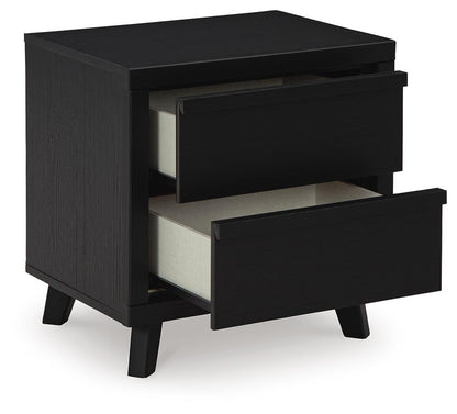 Danziar King Panel Headboard, Dresser, Mirror and Nightstand