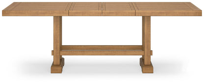 Havonplane Counter Height Dining Table and 4 Barstools