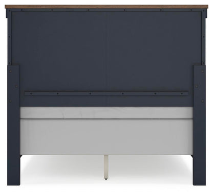 Landocken Full Panel Bed, Dresser, Mirror and Nightstand