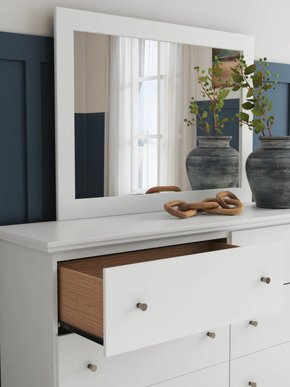 Bostwick Shoals Queen Panel Bed, Dresser, Mirror and Nightstand