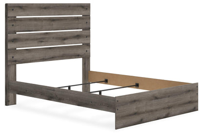 Graystorm Queen Panel Bed, Dresser, Mirror and Nightstand