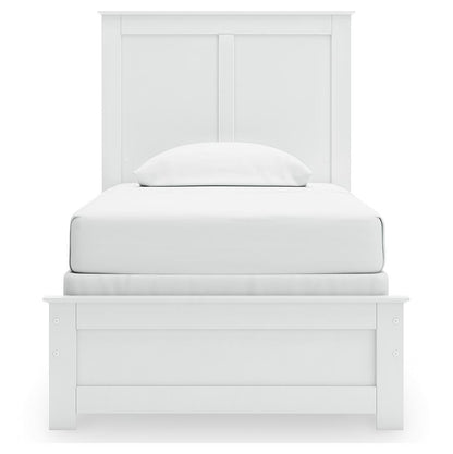 Bostwick Shoals Twin Panel Bed, Dresser, Mirror and Nightstand