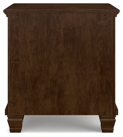 Danabrin King Panel Storage Bed, Dresser, Mirror and Nightstand