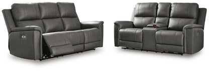 Bleckley Sofa and Loveseat
