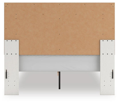 Zuraleus Queen Upholstered Panel Platform Bed