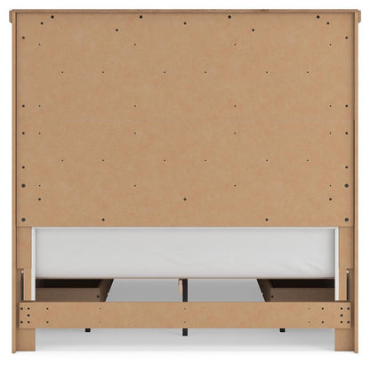 Savonport King Panel Storage Bed. Dresser, Mirror and Nightstand
