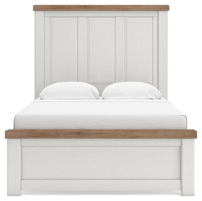 Savonport Full Panel Bed. Dresser, Mirror and Nightstand