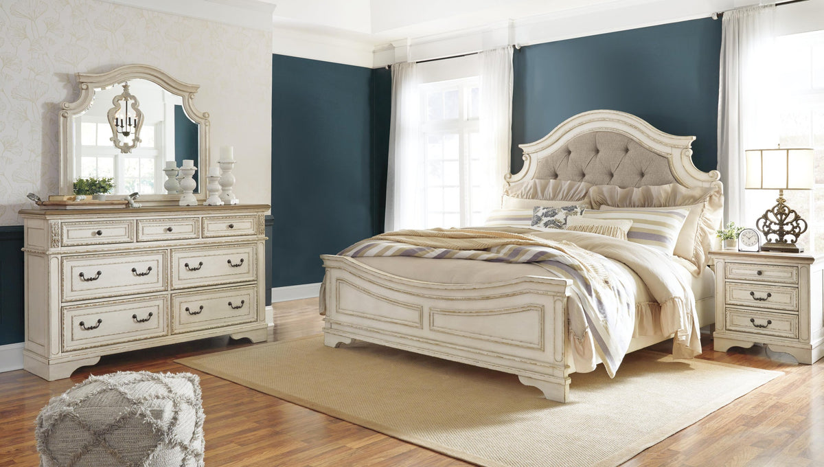 Realyn Three Drawer Night Stand
