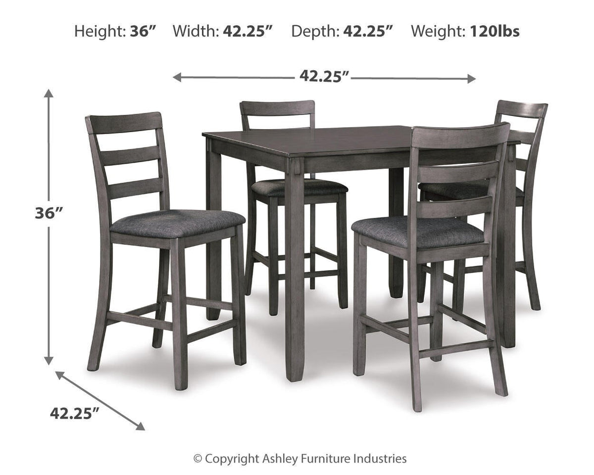 Bridson Square Counter TBL Set (5/CN)