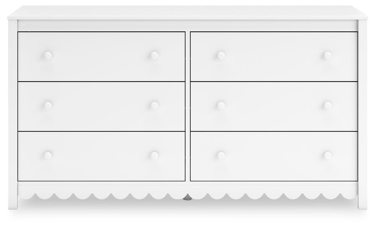 Hallityn Six Drawer Dresser