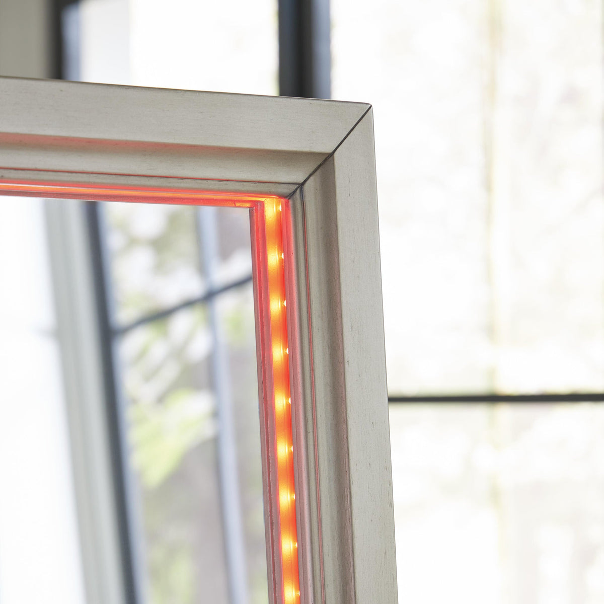 Evesen Floor Standing Mirror/Storage