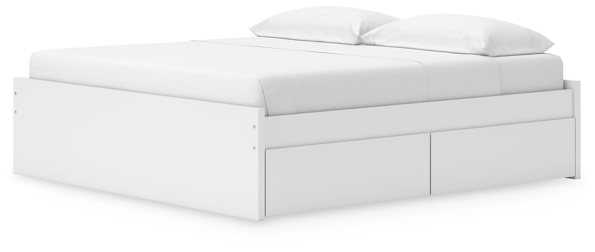 Onita King Platform Bed with 2 Side Storage