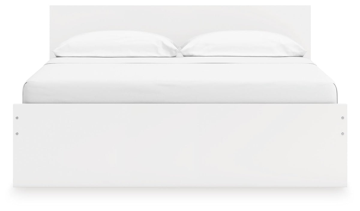 Onita King Panel Platform Bed with Storage