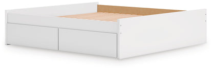 Onita King Platform Bed with 1 Side Storage