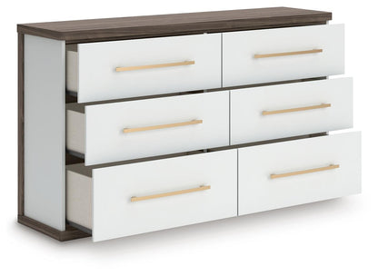 Kendanport Six Drawer Dresser