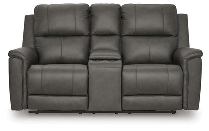 Bleckley PWR REC Loveseat/CON/ADJ HDRST