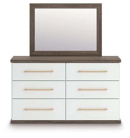Kendanport Dresser and Mirror
