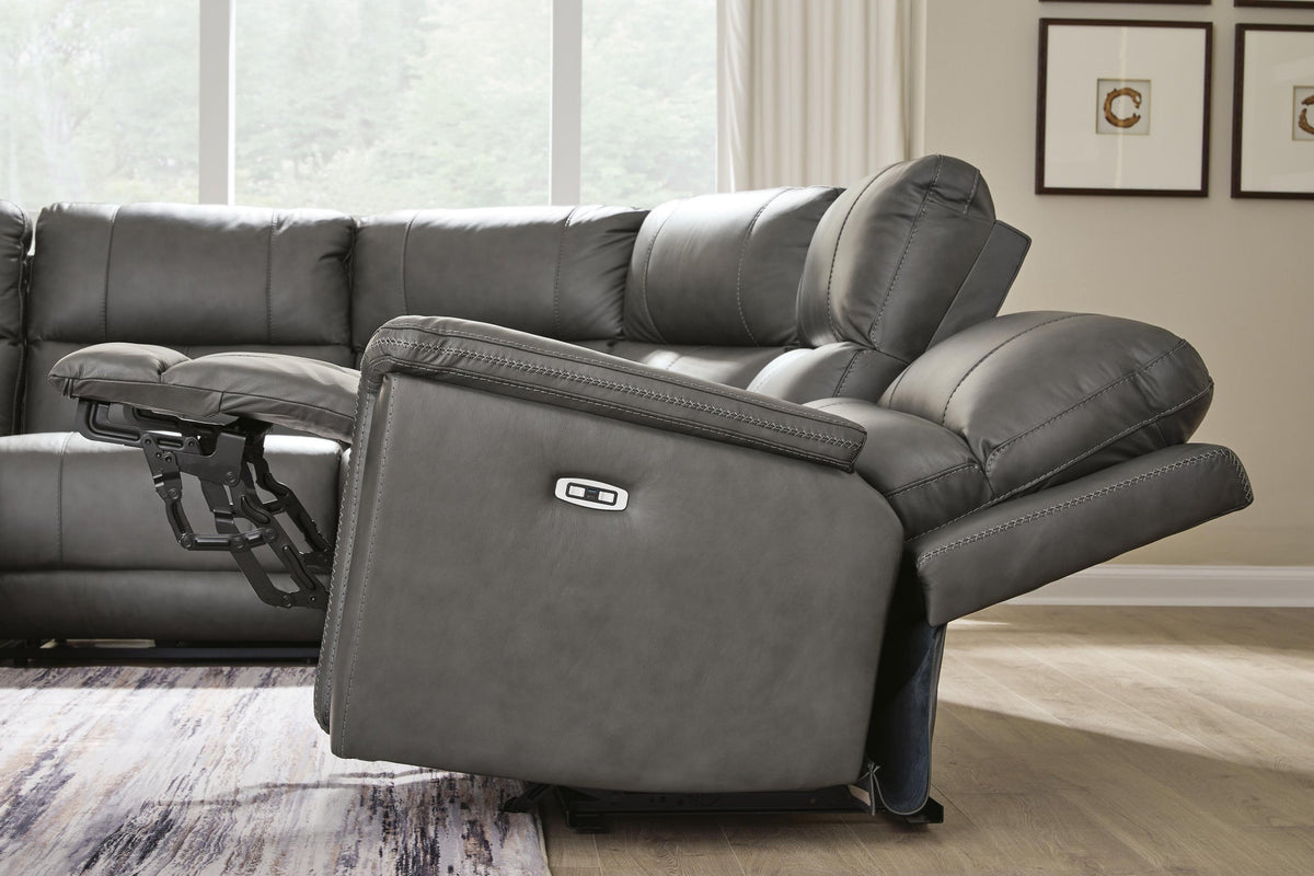 Bleckley 6-Piece Power Reclining Sectional